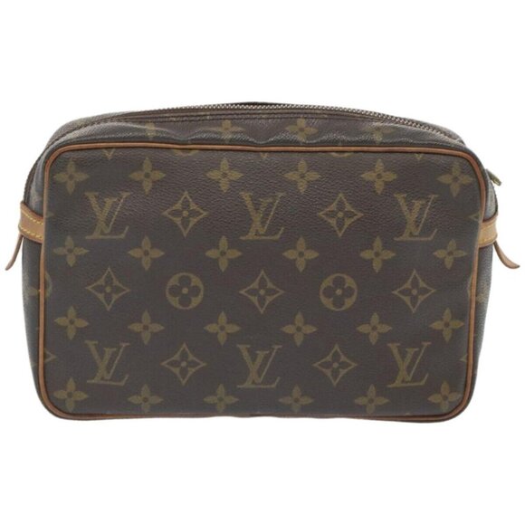 LOUIS VUITTON Monogram Compiegne 23 Clutch Bag M51847 LV Auth - Picture 2 of 15